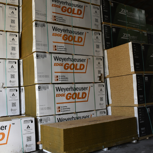 Stacked plywood